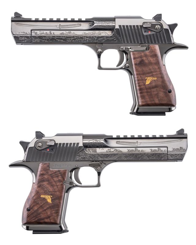 Magnum Research and Iron Monkey Rifle Works Unveil the “Dueling Katanas” Desert Eagle - Image 2
